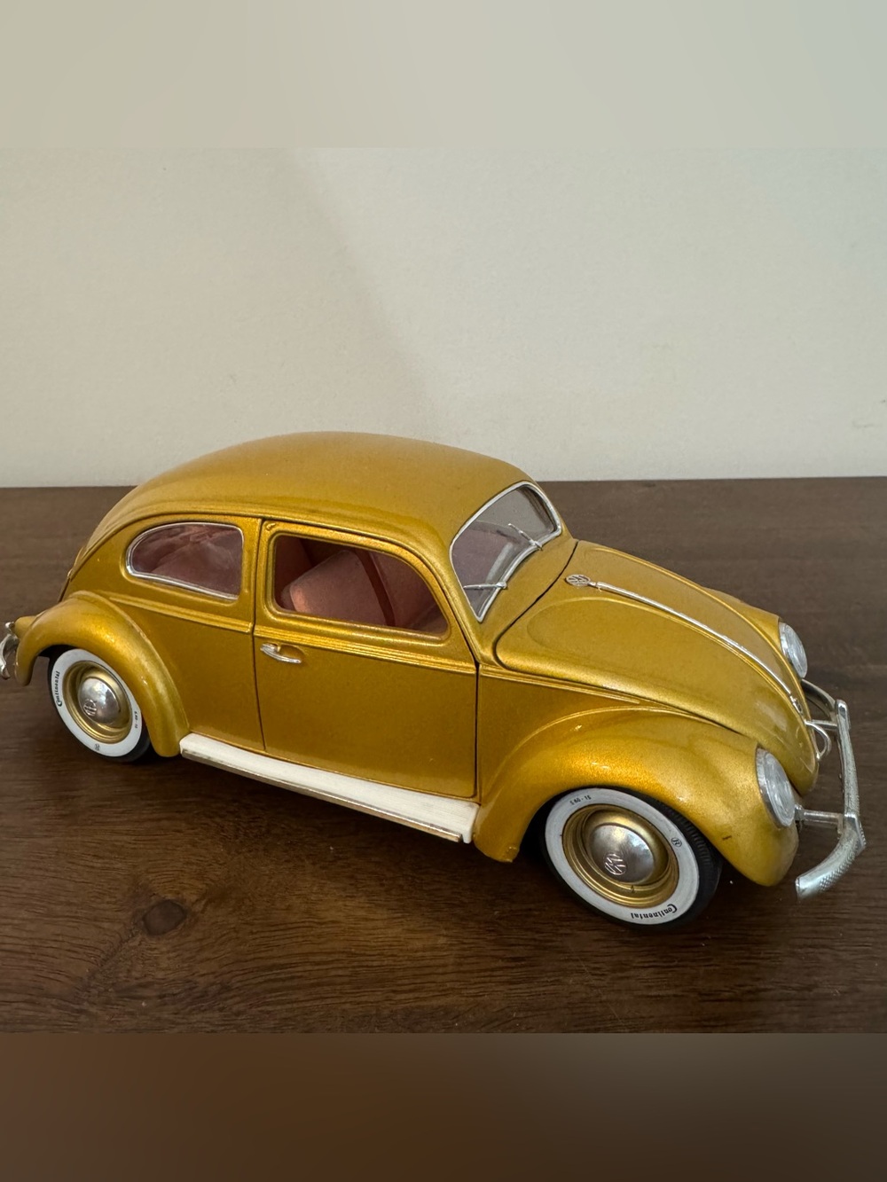Rare!! 1955 VW Bug Diecast Car Model Special Edition Made In Italy BURAGO